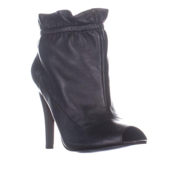 Marc Fisher Shoes - Marc Fisher Bubble Peep Toe Ankle Boots, NWT